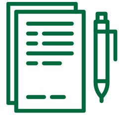 document with a pen icon