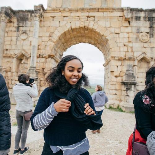 Students on a study abroad trip in Morocco