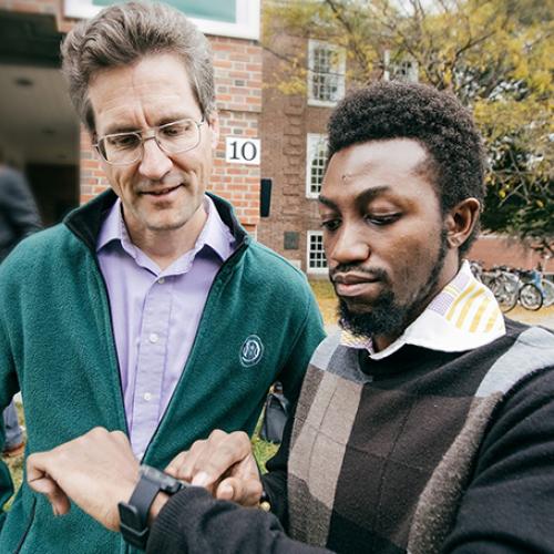 George Boateng ’16, Thayer ’17, puts computer science and engineering degrees to work.