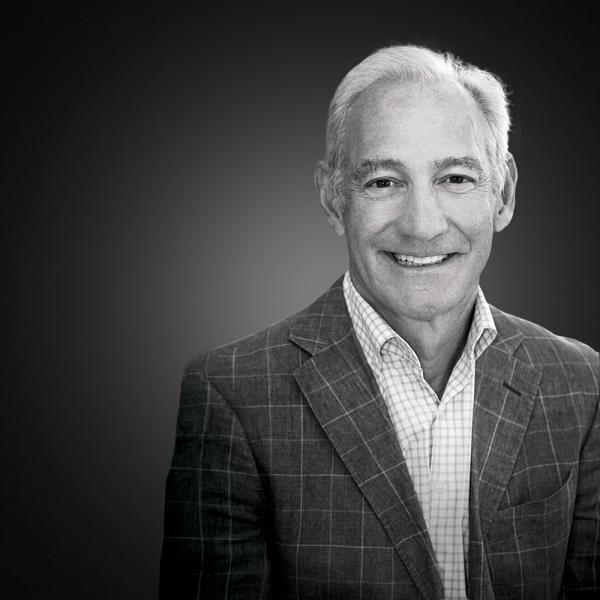 Greg Maffei portrait photo in black and white