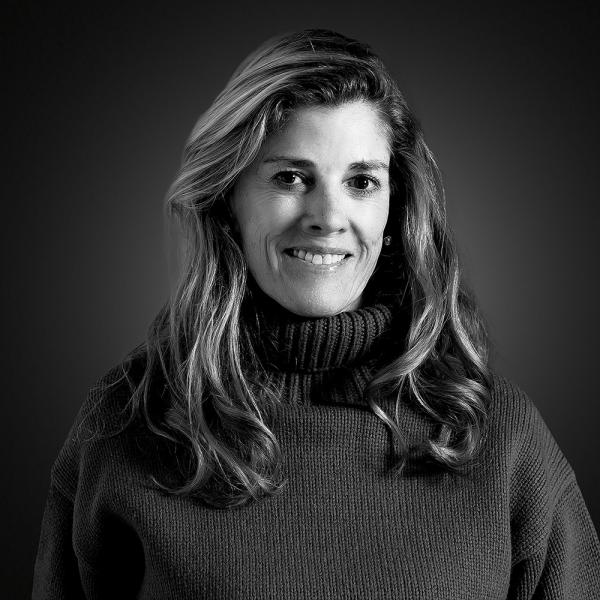 Sharon Maffei portrait photo in black and white