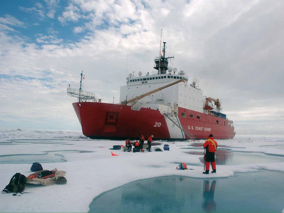 boat in the Arctic