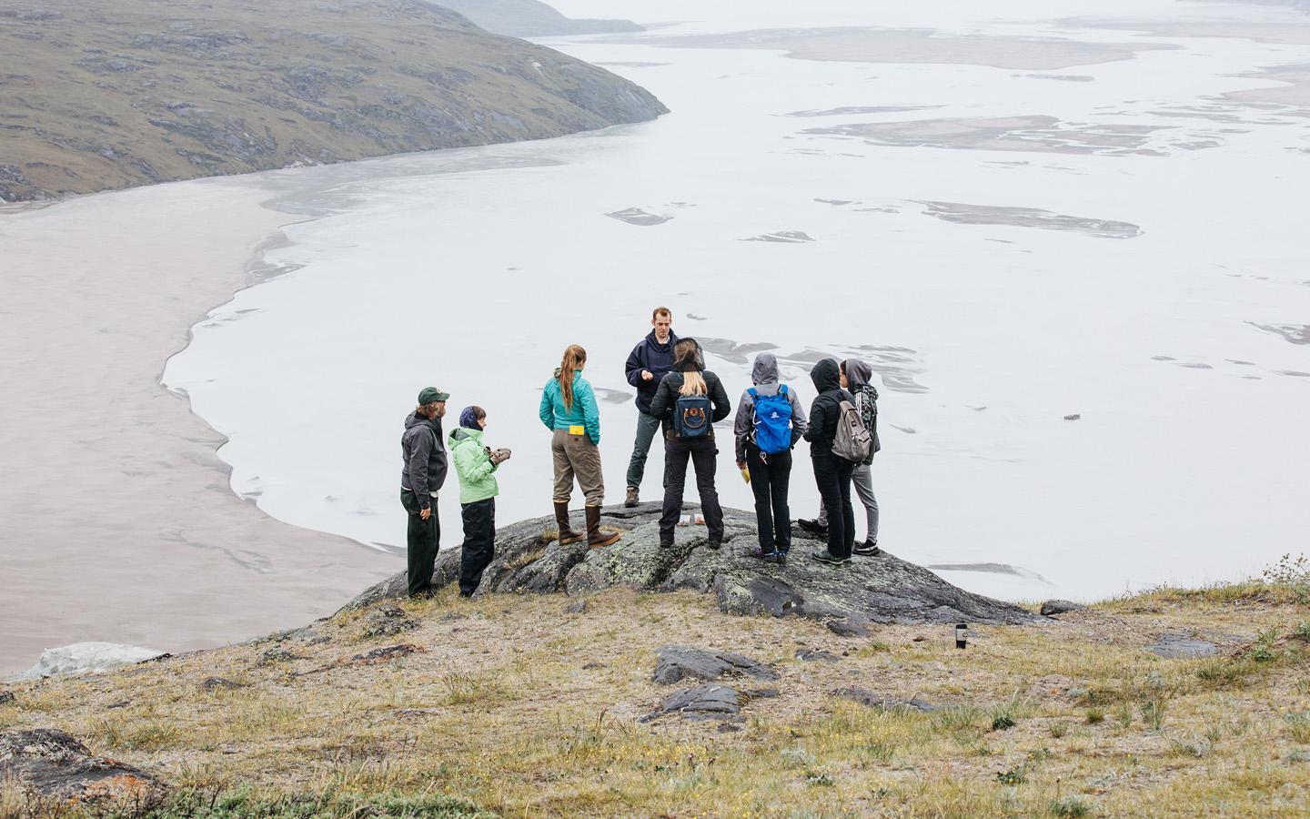 JSEP students in Greenland