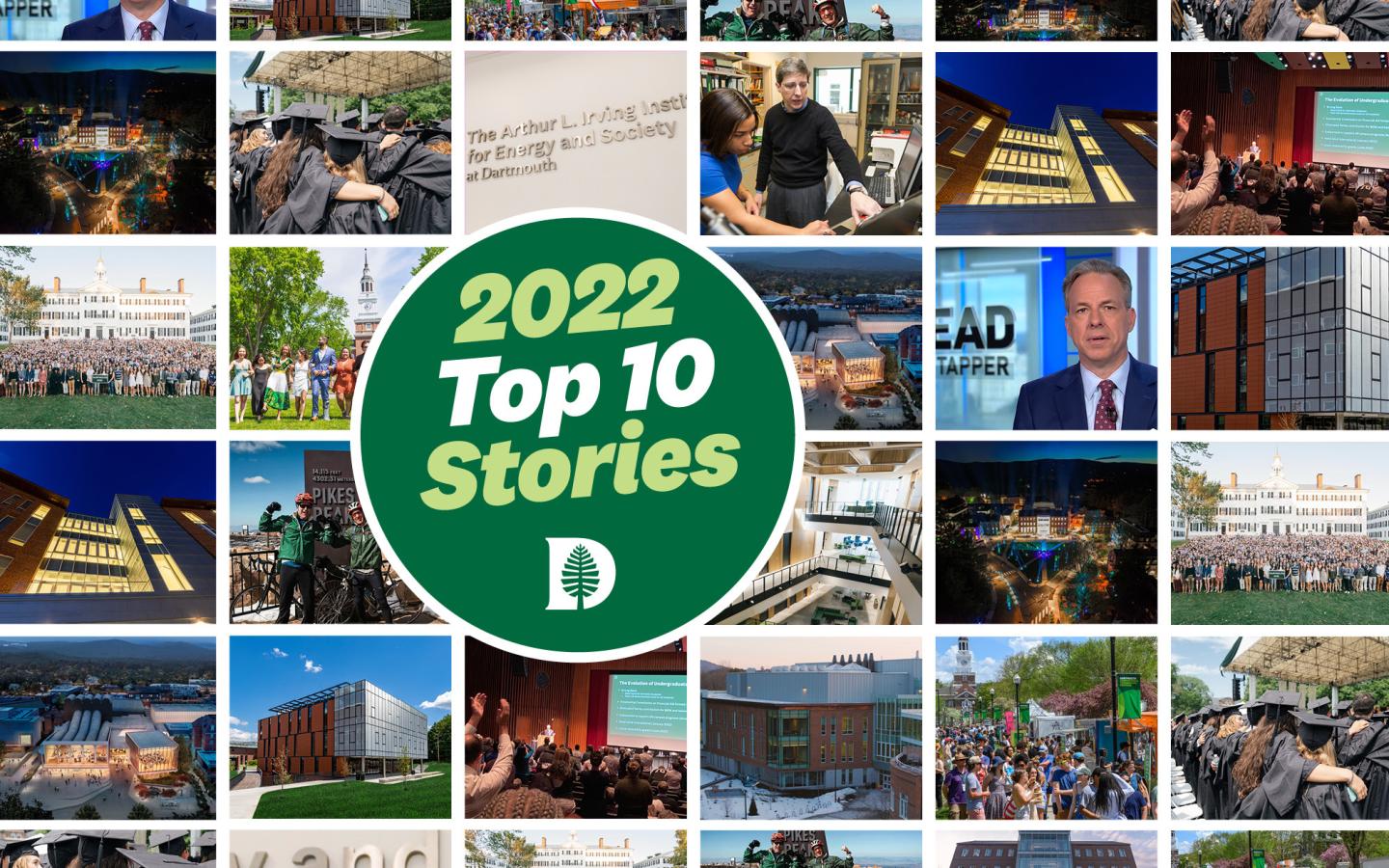 2022 Top ten stories graphic