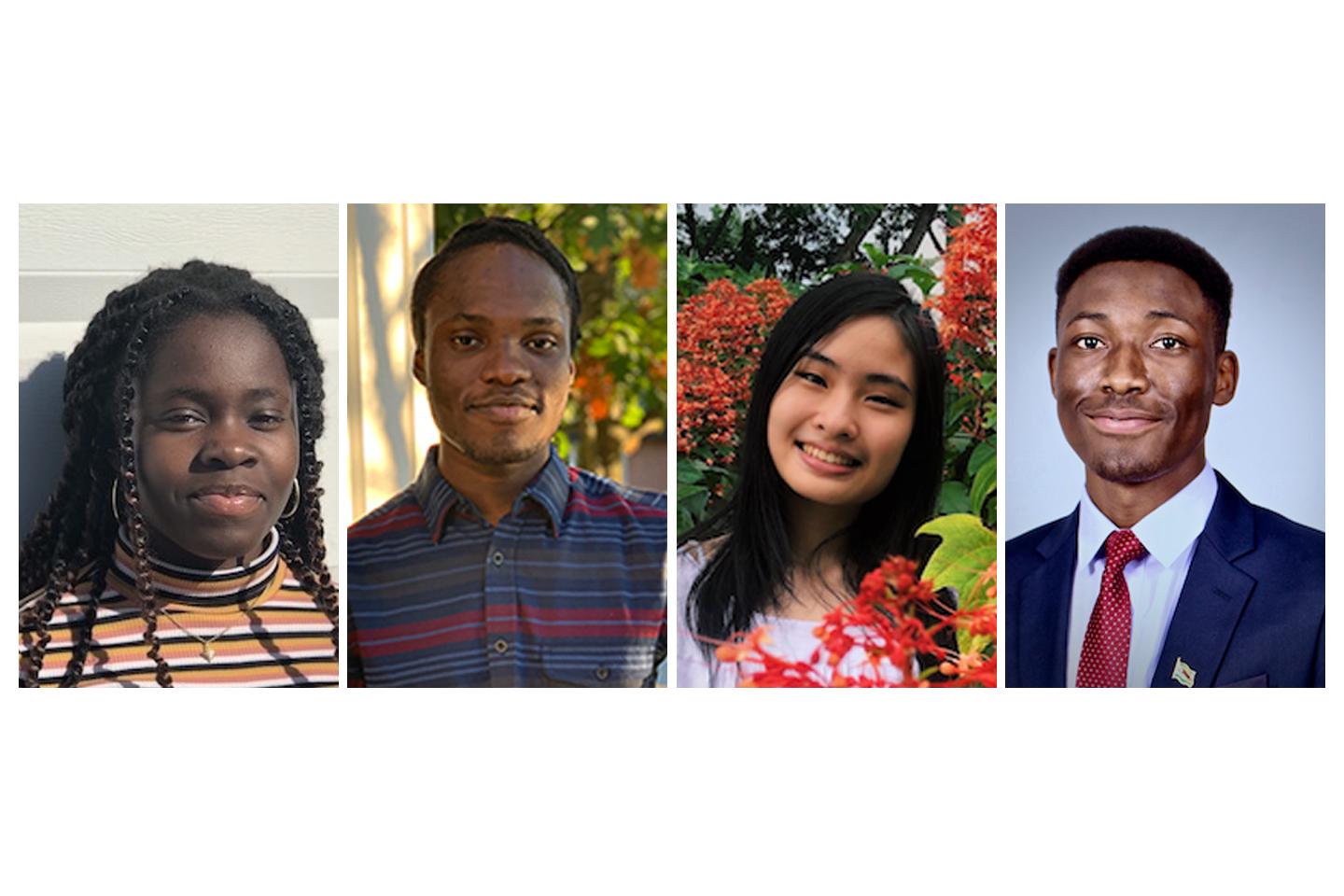 Anyoko Sewavi, John Ejiogu, Pam Pitakanonda and Tinotenda Kuretu