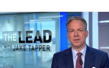 Jake Tapper in his CNN studio