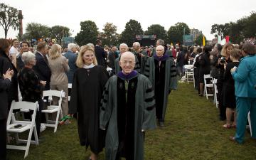 John Rosenwald at Dartmouth Commencement