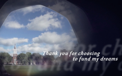 Thank you for choosing to fund my dreams